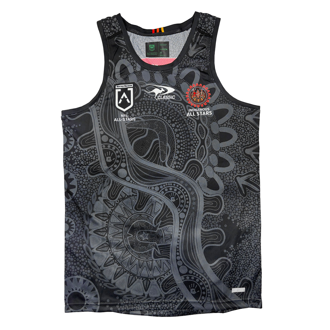 Classic Indigenous All Stars Mens Rugby Vest