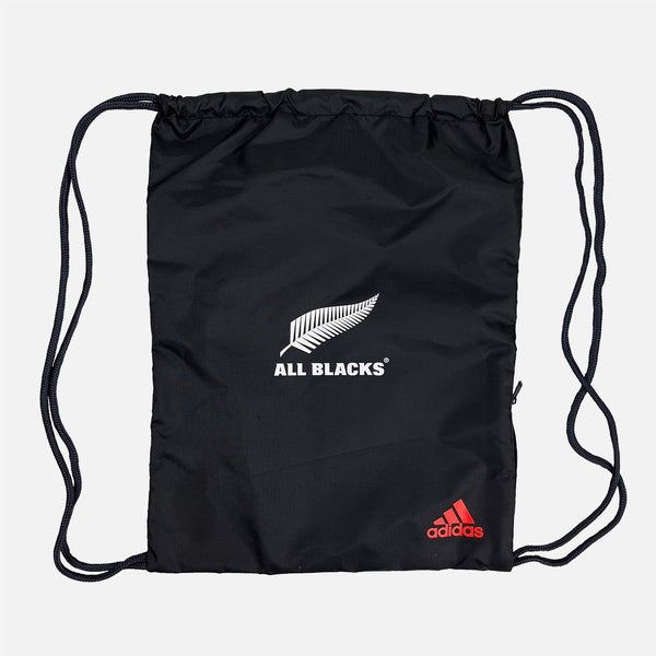 Rugby Heaven adidas New Zealand All Blacks Rugby Drawstring Gym Bag - www.rugby-heaven.co.uk