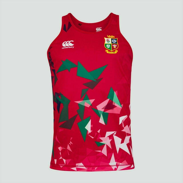 Rugby Heaven British & Irish Lions Mens Poly Singlet - www.rugby-heaven.co.uk