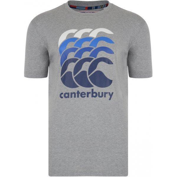Rugby Heaven Canterbury Mens SS14 Classic Marl Graduated Print T-Shirt - www.rugby-heaven.co.uk