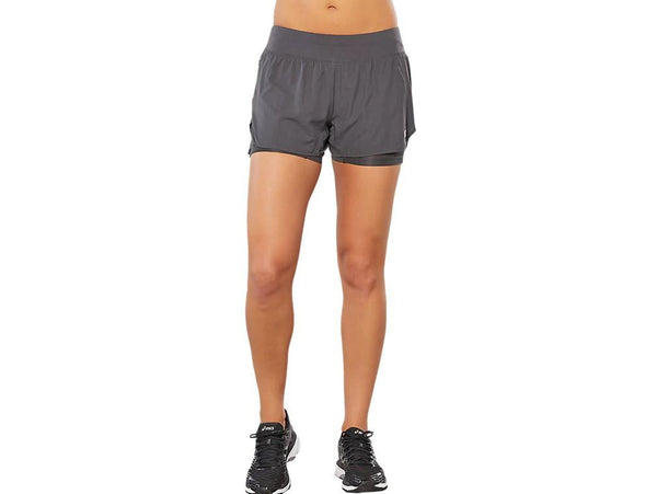 Asics Womens Cool 2-in-1 5 inch Short