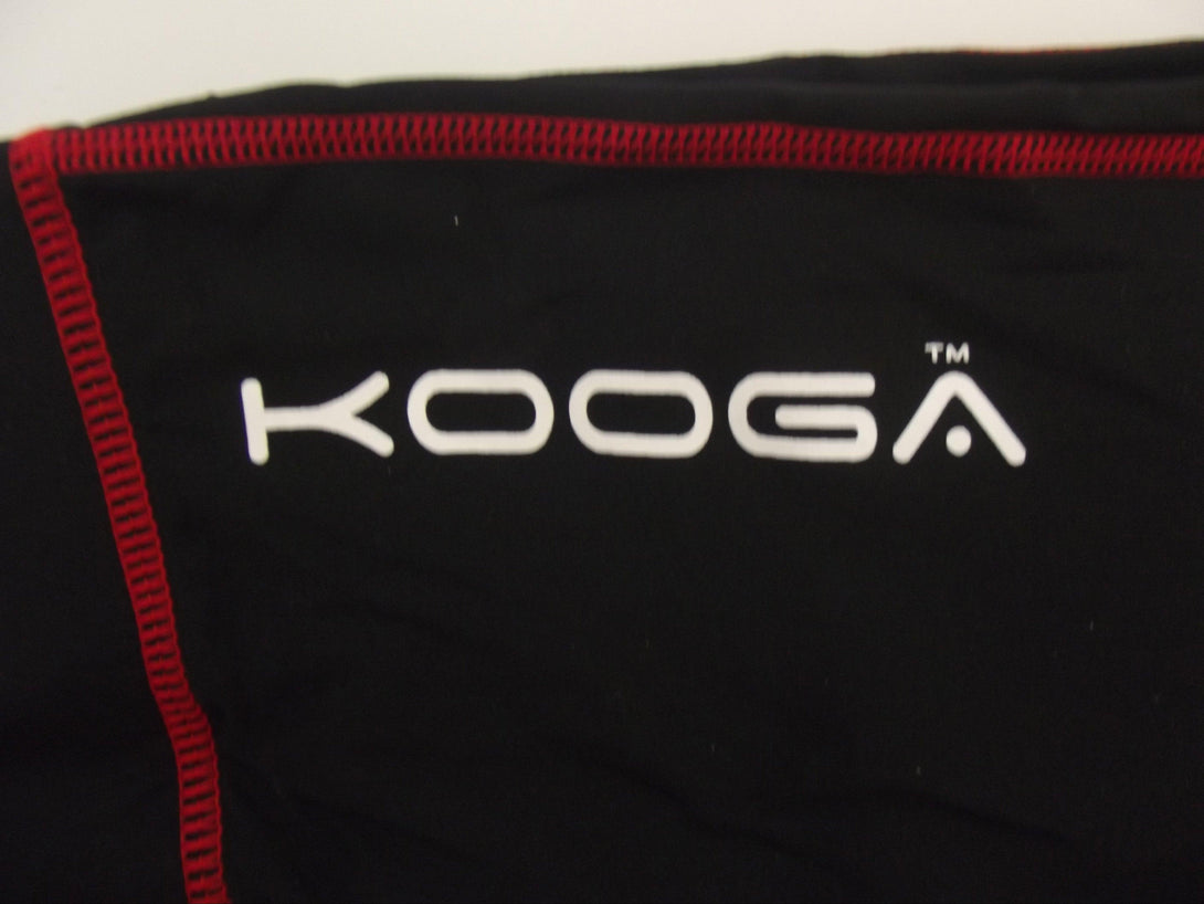 Rugby Heaven Kooga Power Pant Pro Adults Black/Red Baselayer Pants Ss15 - www.rugby-heaven.co.uk