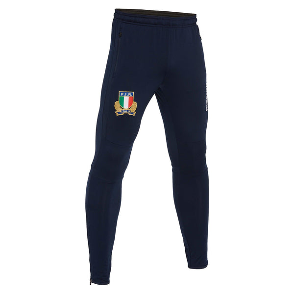Rugby Heaven Macron Italy Mens Training Poly Pants - www.rugby-heaven.co.uk