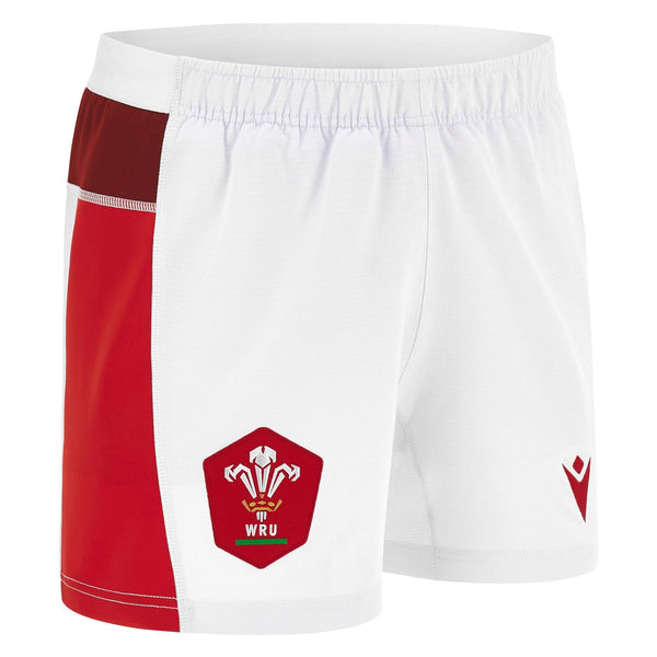 Macron Wales Rugby WRU 2024 Mens Home Shorts