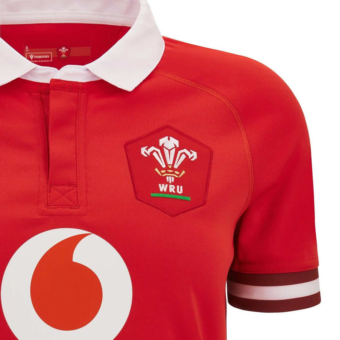 Macron Wales WRU 2024 Womens Home Rugby Shirt