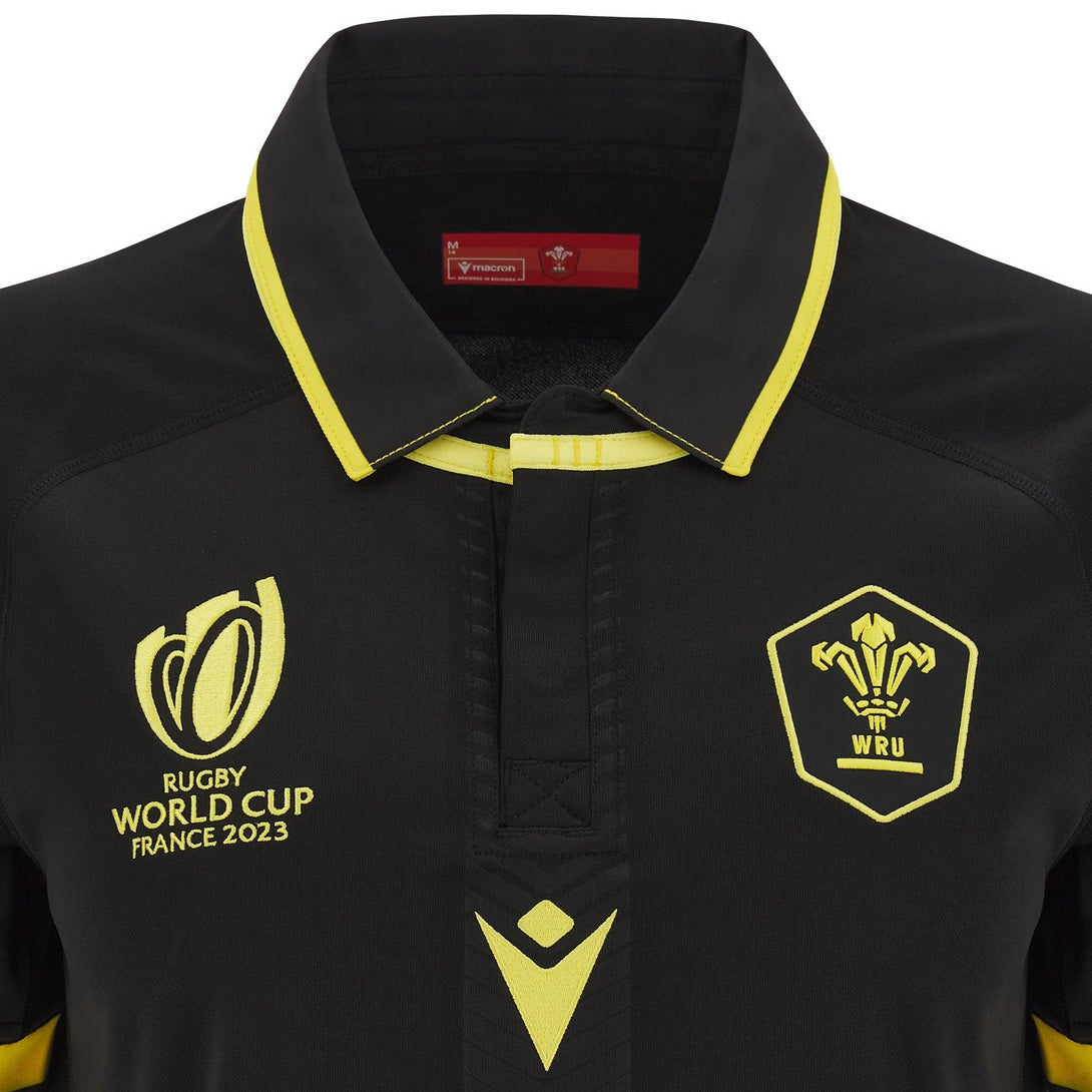 Macron Wales WRU Rugby World Cup 2023 Womens Away Rugby Shirt