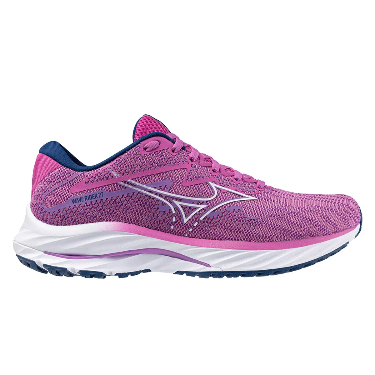 Mizuno Wave Rider 27 Womens Running Shoes Rugby Heaven