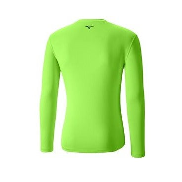 Mizuno Impulse Core Long Sleeve Mens T-Shirt- Green