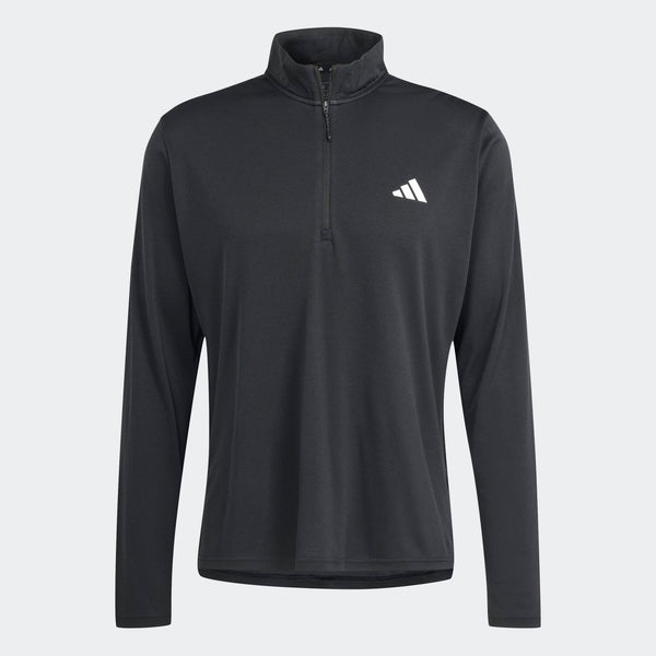 adidas Adults Train Essentials Training 1/4-Zip Long Sleeve Sweatshirt 