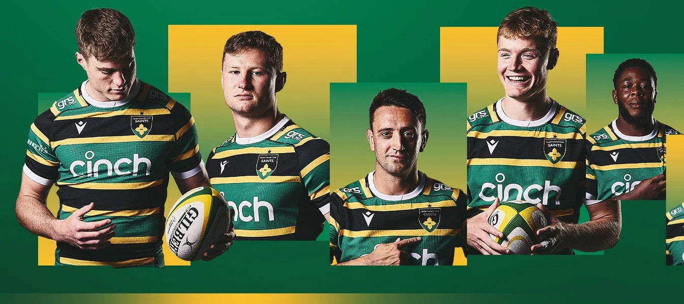 Official Macron Northampton Saints 2025/26 Rugby Shirts & Kit – Rugby ...