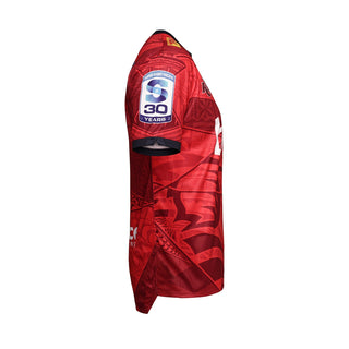 Canterbury Queensland Reds 2026 Mens Pasifika Warm Up T-Shirt