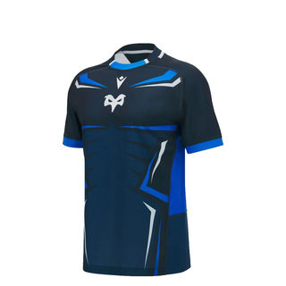 Macron Ospreys Rugby 2026/27 Kids Euro Rugby Shirt