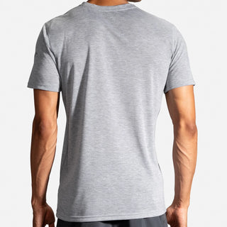 Brooks Mens Distance 'Run Stripe' Graphic Tee