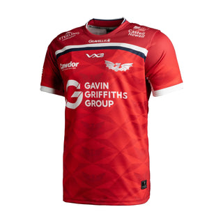 VX3 Scarlets 2025/26 Kids Home Rugby Shirt