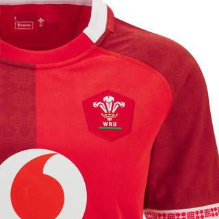 Macron Wales WRU 2025/26 Womens Home Rugby Shirt