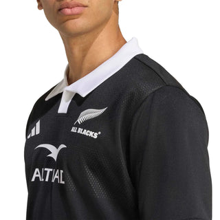 adidas New Zealand All Blacks 2025 Mens Home Rugby Shirt