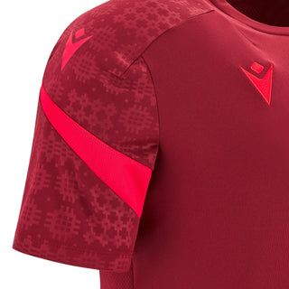 Macron Wales WRU 2025/26 Mens Players Training T-Shirt