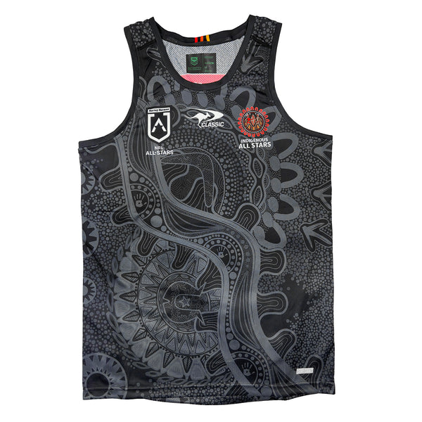 Classic Indigenous All Stars Mens Rugby Singlet