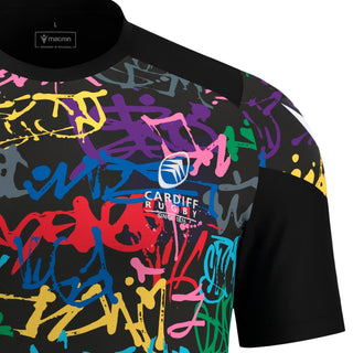 Macron Cardiff Rugby 2025/26 Mens Training T-Shirt