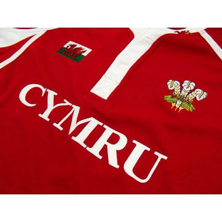 Manav Kids Cooldry Taped Wales Rugby Shirt