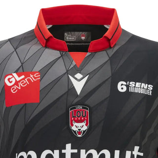 Macron Lyon Olympique LOU 2025/26 Mens Home Rugby Shirt