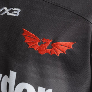 VX3 Scarlets 2025/26 Mens Away Rugby Shirt