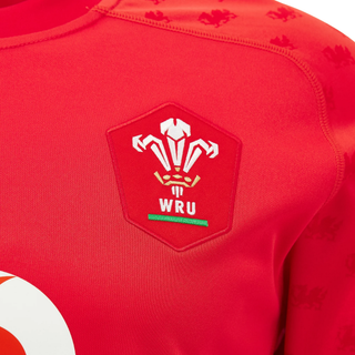 Macron Wales WRU 2026/27 Mens Home Rugby Shirt