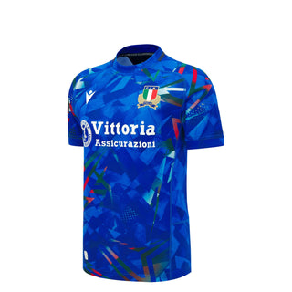 Macron Italy FIR 2026/27 Kids Home Rugby Shirt