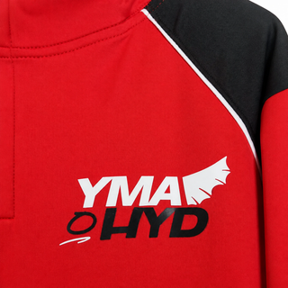 Castore Scarlets Rugby 2023/24 Mens 1/4 Zip Mid Layer