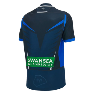Macron Ospreys Rugby 2026/27 Mens Euro Rugby Shirt