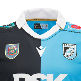 Macron Cardiff Rugby 2026/27 Mens Home Rugby Shirt
