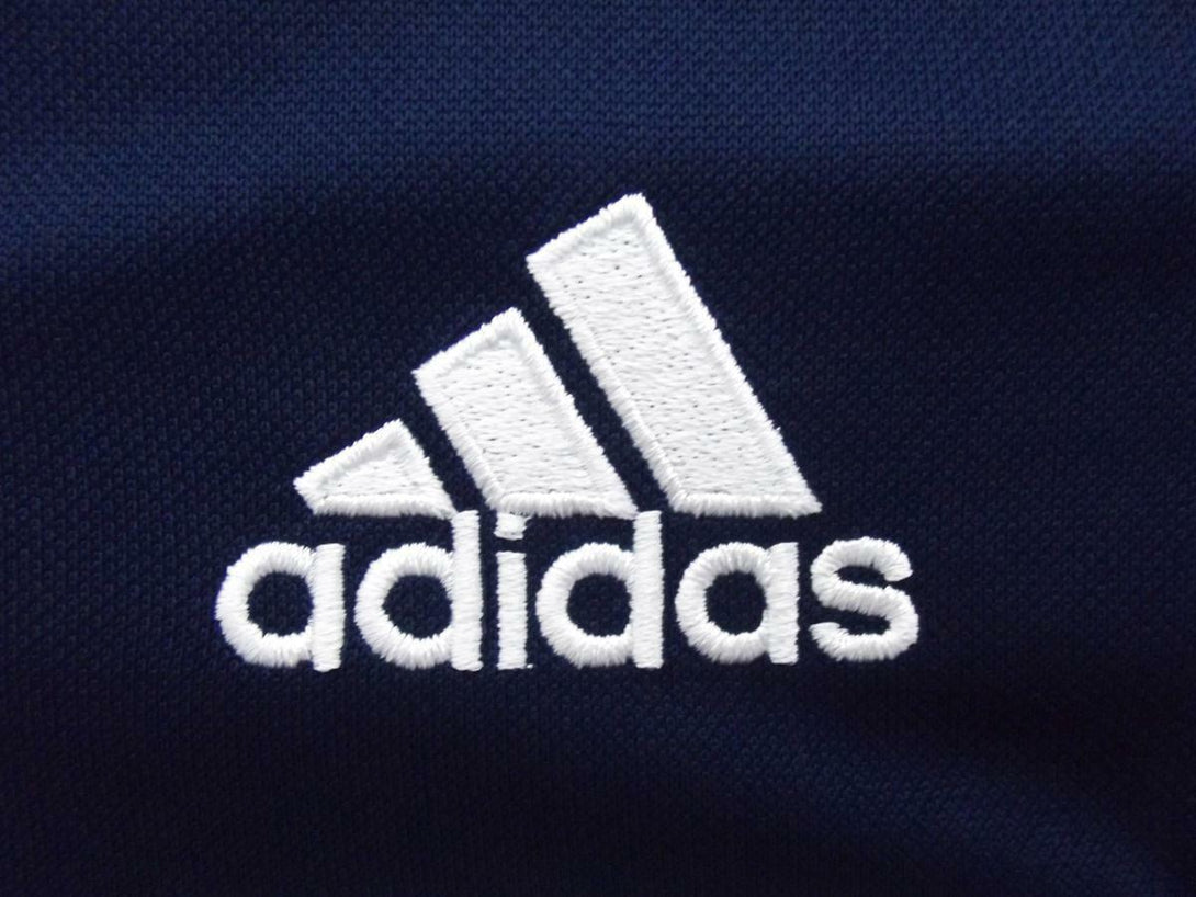 Rugby Heaven Adidas 3 Stripe Kids Navy/White Match Rugby Shirt - www.rugby-heaven.co.uk