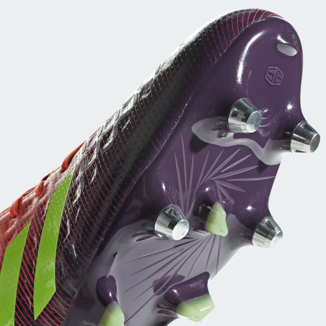 Rugby Heaven Adidas Adults Predator Malice Control Soft Ground Rugby Boots - www.rugby-heaven.co.uk