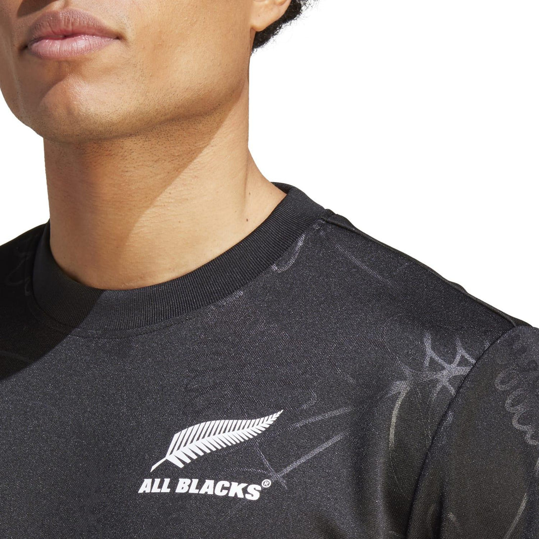 Rugby Heaven adidas All Blacks RWC Mens Supporters Tee - www.rugby-heaven.co.uk