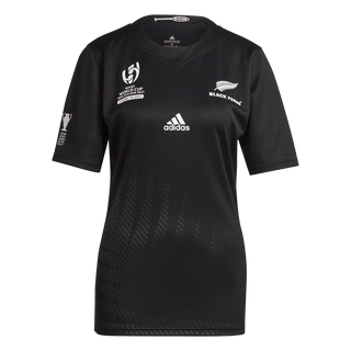 adidas Black Ferns RWC 2021 Home Rugby Shirt 