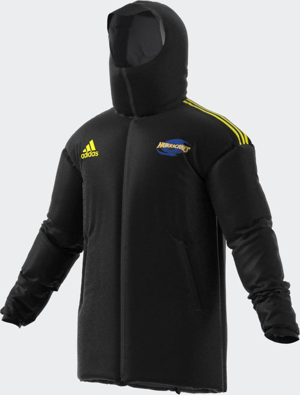 Rugby Heaven Adidas Hurricanes Mens Stadium Parka - www.rugby-heaven.co.uk