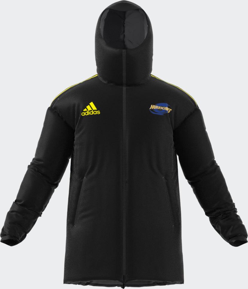 Rugby Heaven Adidas Hurricanes Mens Stadium Parka - www.rugby-heaven.co.uk