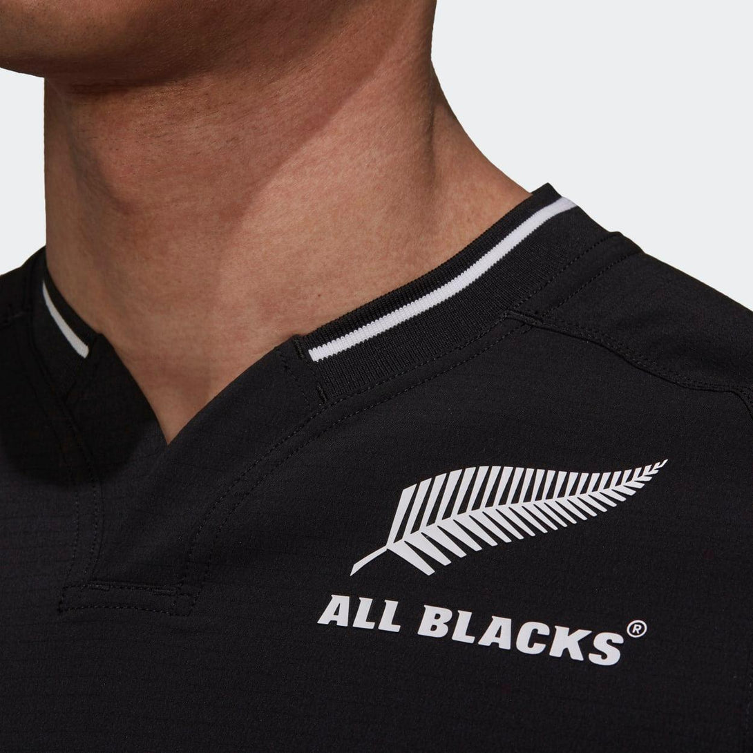 Rugby Heaven adidas Mens All Blacks Performance Supporters Home Rugby Shirt - www.rugby-heaven.co.uk