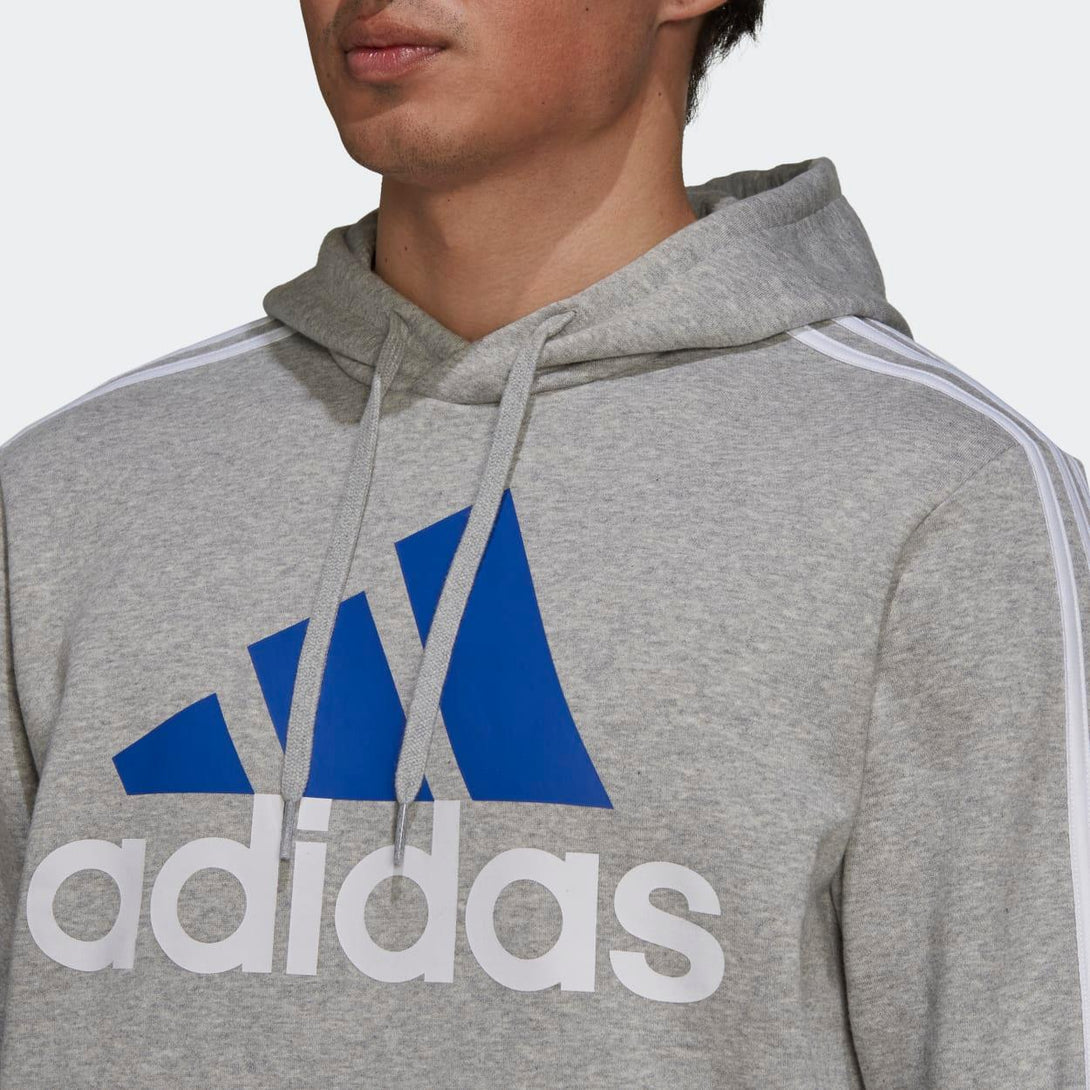 Adidas Mens Essentials 3-Stripe Hoody