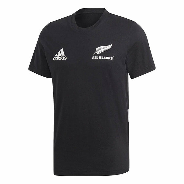 Rugby Heaven Adidas New Zealand All Blacks Mens Cotton T-Shirt - www.rugby-heaven.co.uk