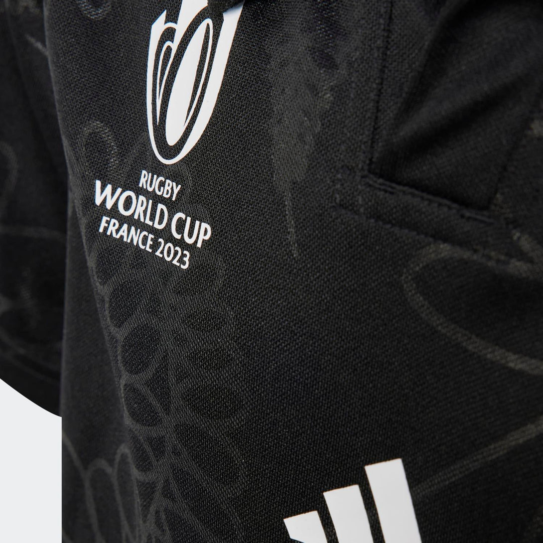 Rugby Heaven adidas New Zealand All Blacks Mens Rugby World Cup 2023 Home Rugby Shirt - www.rugby-heaven.co.uk