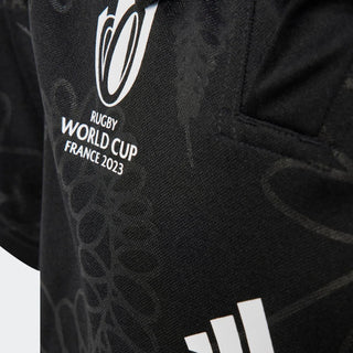 adidas All Blacks Mens Rugby World Cup 2023 Home Rugby Shirt