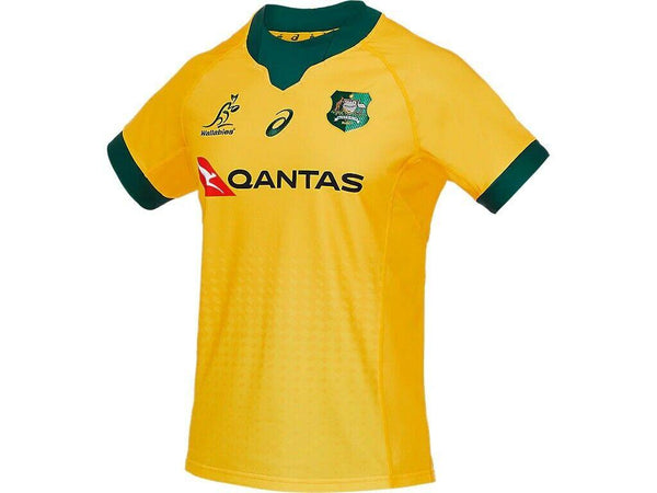 Rugby Heaven Asics Australia Wallabies Home Rugby Shirt Mens 2020/21 Rugby - www.rugby-heaven.co.uk
