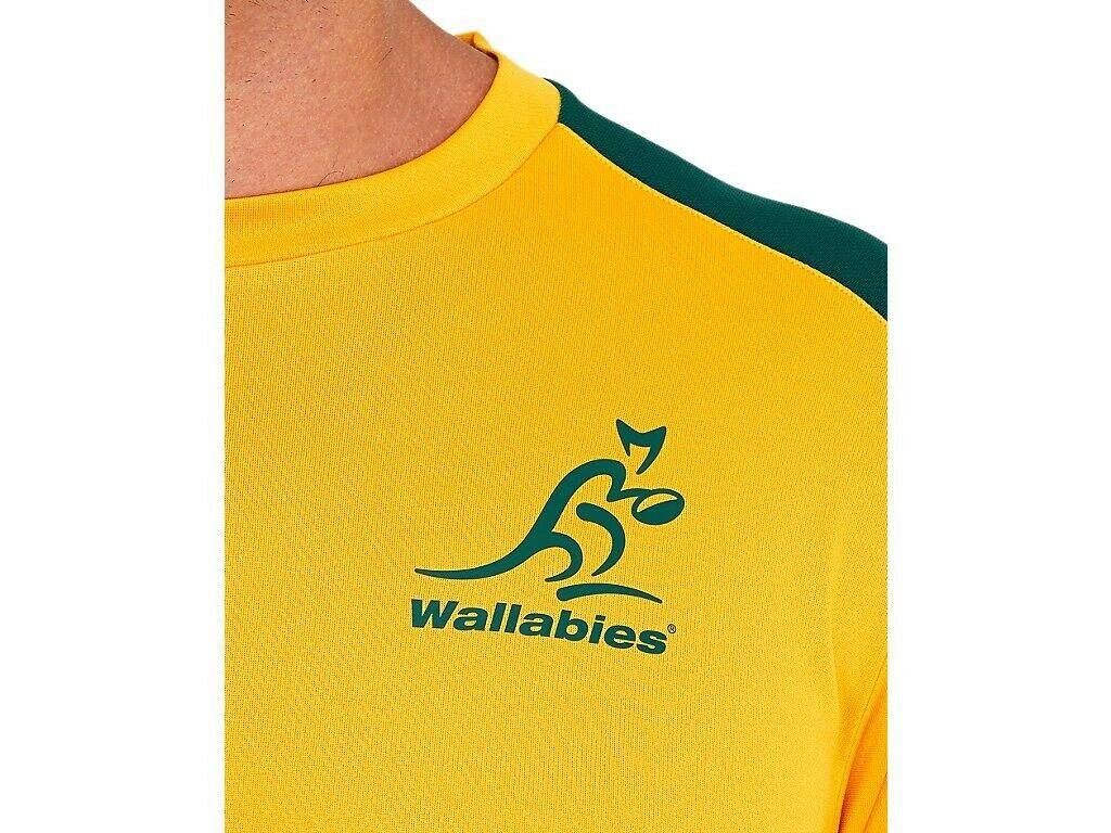 Rugby Heaven ASICS Australia Wallabies Mens Matchday T-Shirt - www.rugby-heaven.co.uk