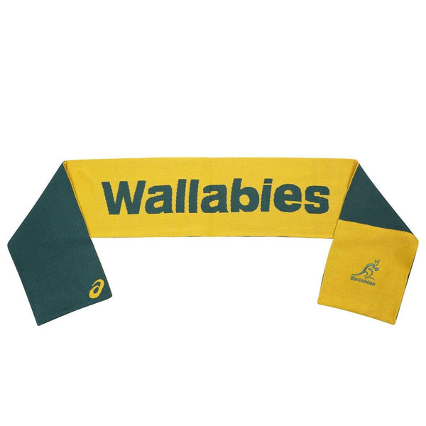 Rugby Heaven ASICS Australia Wallabies Rugby Supporters Scarf - www.rugby-heaven.co.uk