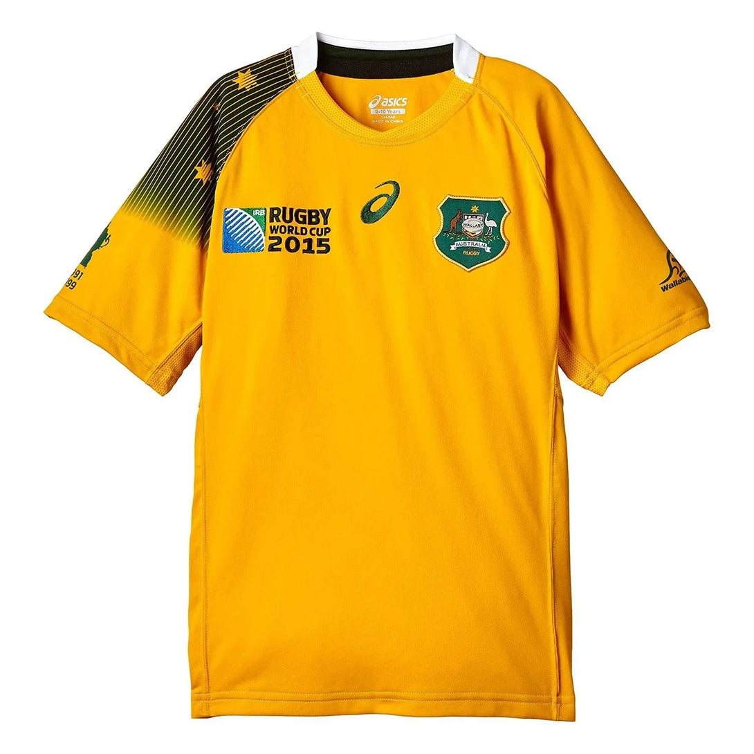 Asics Outlet Asics T Shirt Junior Orange ASICS Australia Wallabies