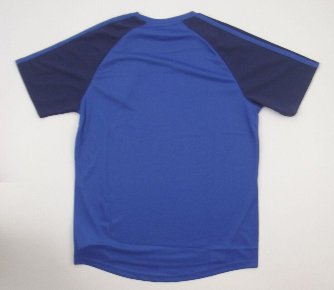 Rugby Heaven Asics Essentails Colour Block Blue S/s Mens T-Shirt Aw16 - www.rugby-heaven.co.uk