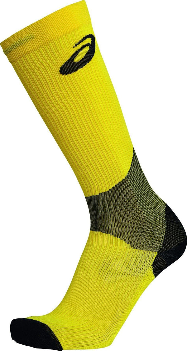 Rugby Heaven Asics Mens Compression Yellow Sock - www.rugby-heaven.co.uk