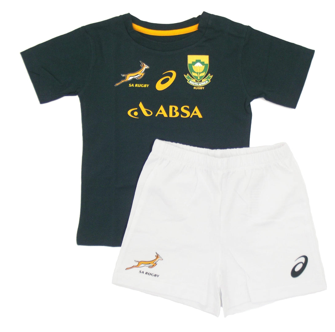 Asics Springboks South Africa Home Match Infants Kit 14/15 Rugby Heaven