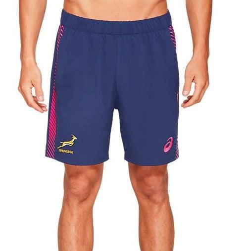 Rugby Heaven Asics Springboks South Africa Rugby Training Shorts - www.rugby-heaven.co.uk